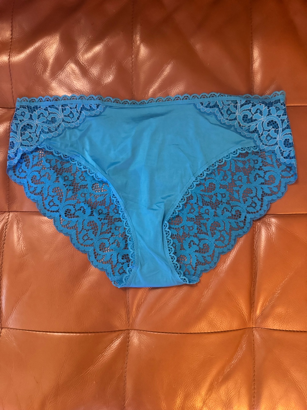 Victoria's Secret Teal Lace Panty
